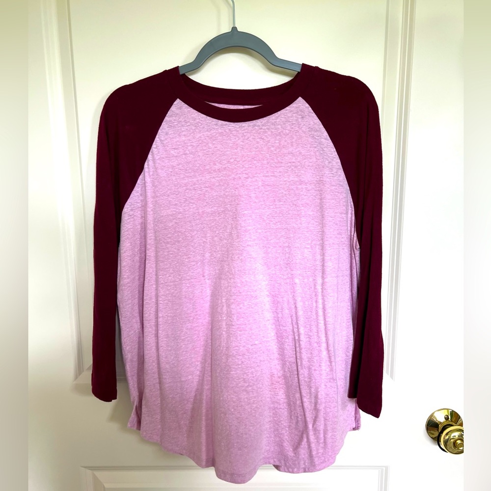 Women’s Old Navy Baseball Tee, Large